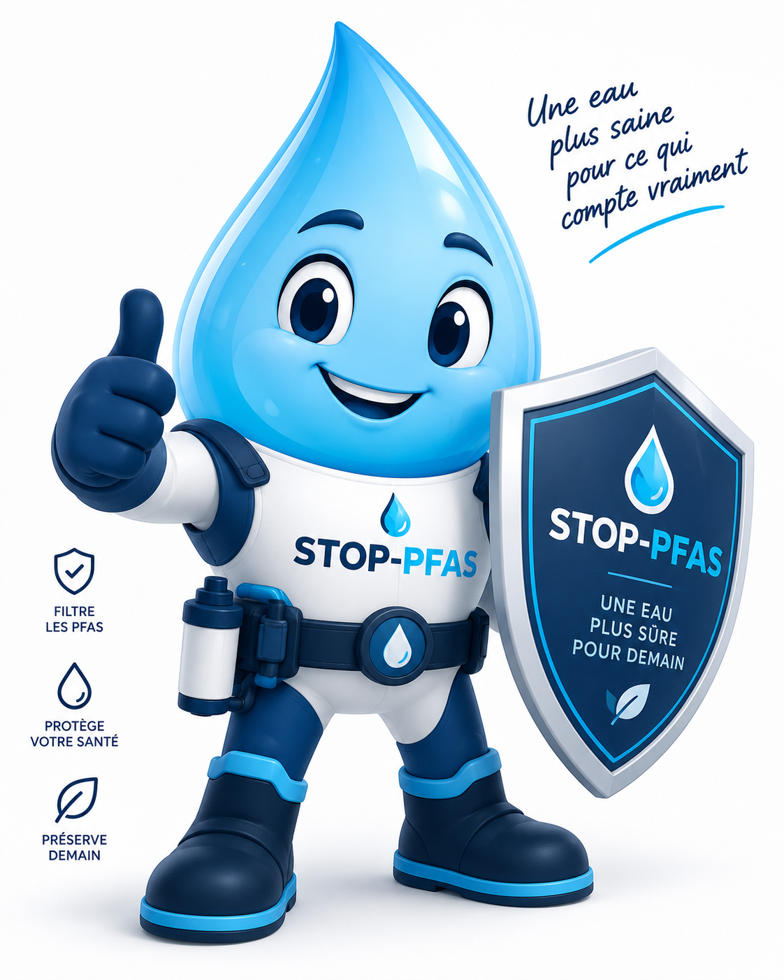 Mascotte STOP-PFAS